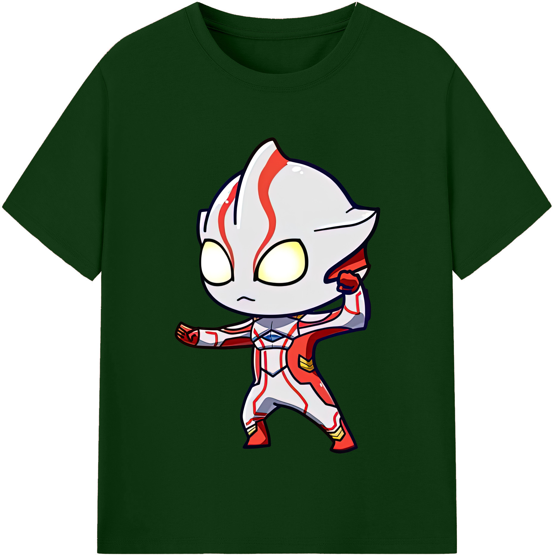 （画像用） ウルトラマン Ultraman 綿100％半袖Tシャツ（フロントプリント）